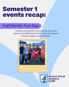 Semester 1: Events recap