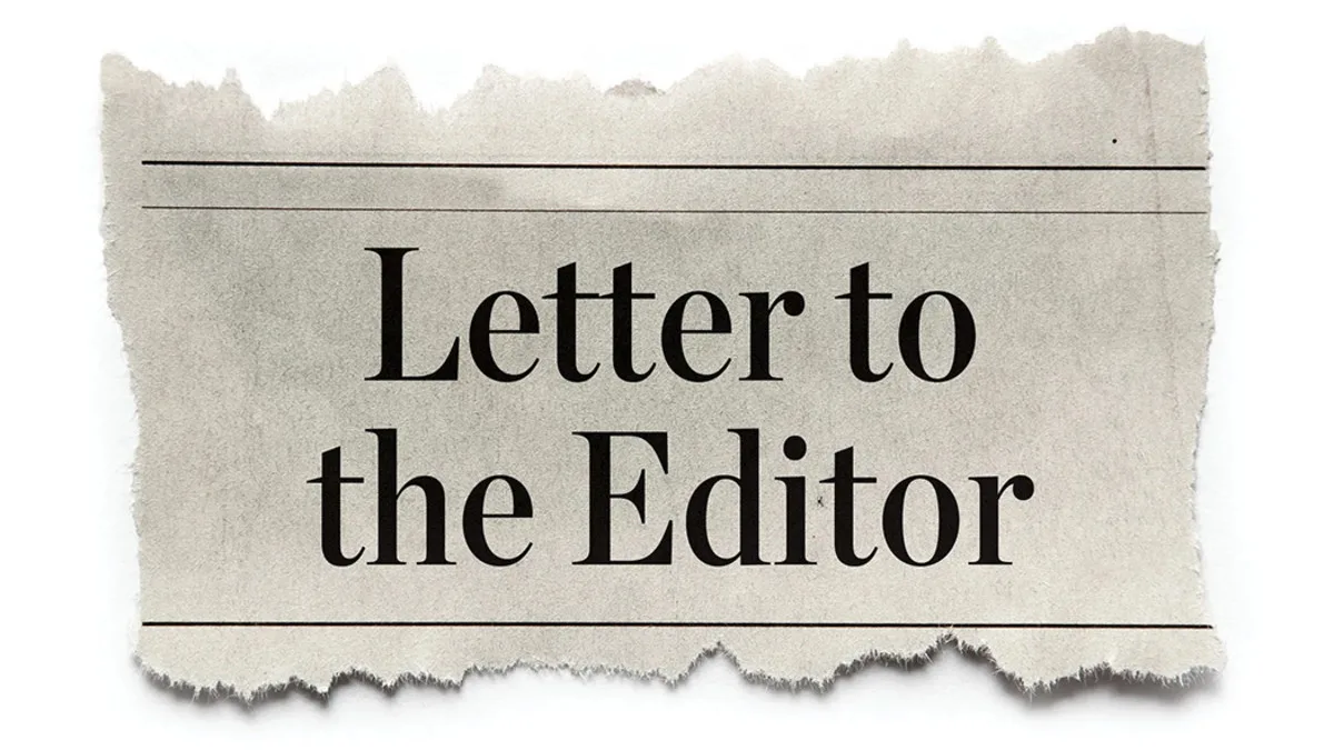 letter to the editor