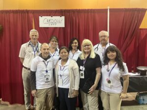 Eleni EKG volunteer event
